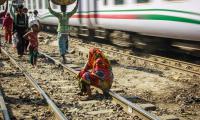 Hundreds of trains heading towards the main domestic destinations leave from Tejgao station every day.