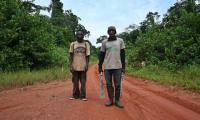 Republic of the Congo. A Baka hunter before entering Kabo's designated hunting area. © FAO/Brent Stirton