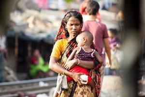 Bangladesh. Tejgao, Railway as home